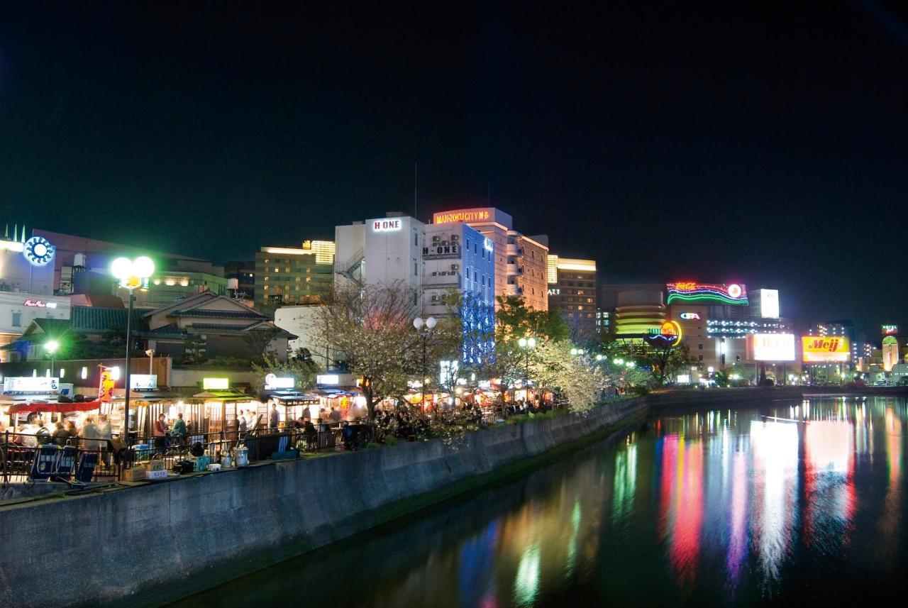 Reisenkaku Hotel Kawabata Fukuoka  Esterno foto